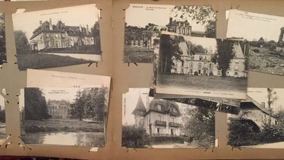 null Album of old postcards Normandy Deauville and others