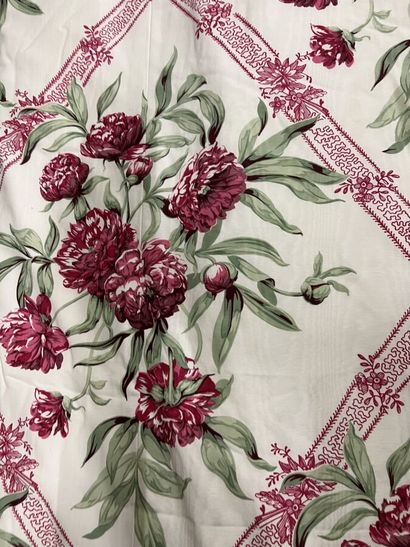 Thorp of London, Peony, pink and green colors....