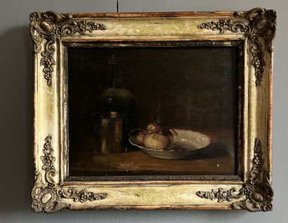 19th century FRENCH school 
Still life with...