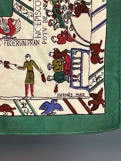 null HERMÈS PARIS Edward Rex Square The "tapestry" of Bayeux 1940 Charles Pittner.

The...