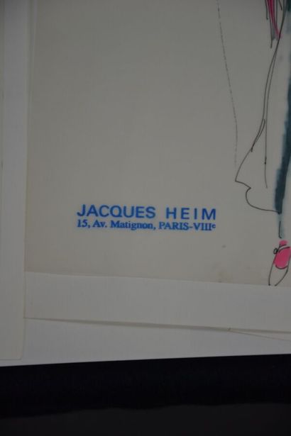 null JACQUES HEIM very important lot of drawings - Wedding dresses - 70's

The lot...