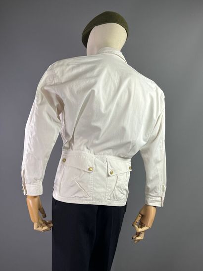 null YAMAMOTO KANSAI O.2 homme Veste d'été en coton blanc Taille M Années 90

Le...