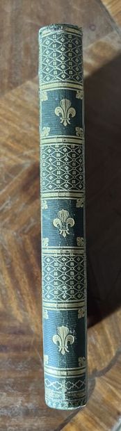 null (DUCHESSE de BERRY) Volume bound in green morocco with the arms of the Duchess...