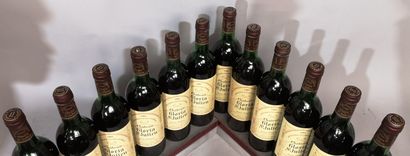 null 12 bouteilles Château GLORIA - Saint Julien 1982 En caisse bois.8 haute épaule...
