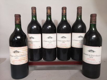 6 magnums LA PARDE de HAUT BAILLY - 2nd vin...