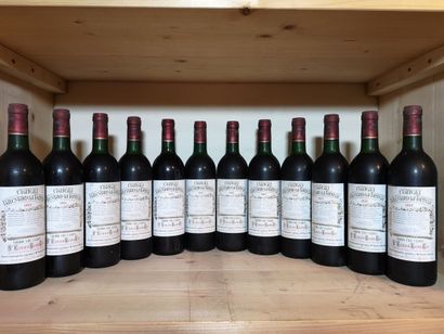 12 bottles Château BALESTARD LA TONNELLE...