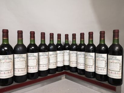 12 bouteilles Château BALESTARD LA TONNELLE...