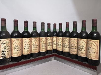 12 bouteilles Château GLORIA - Saint Julien...