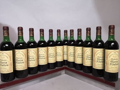 12 bottles Château GLORIA - Saint Julien...