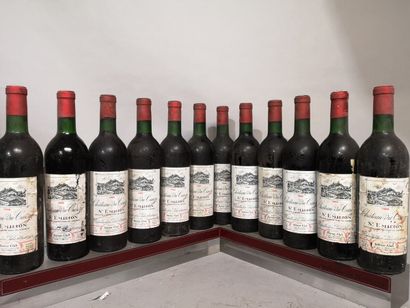 12 bouteilles Château du CAUZE - Saint Emilion...