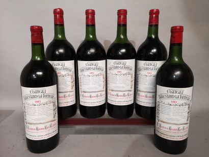 6 magnums Château BALESTARD LA TONNELLE -...
