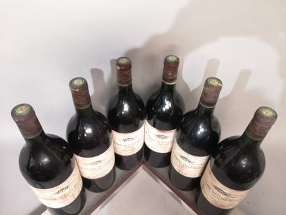 null 6 magnums LA PARDE de HAUT BAILLY - 2nd wine of Château HAUT BAILLY Pessac Léognan...