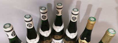 null 7 bottles ALSACE DIVERS 5 RIESLING 1996 - A. ANCEL plus 1 GEWURZTRAMINER and...