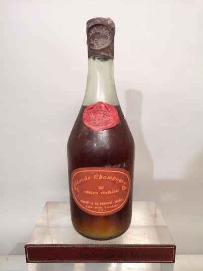 null 1 bottle 70cl COGNAC Grande Champagne du Tierçon "Vénérable" - PEUCHET 70' ...