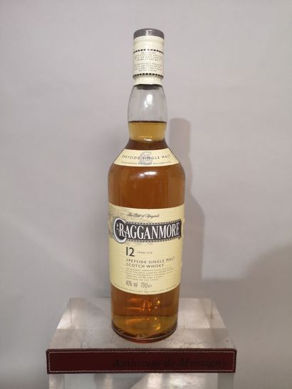 1 bottle SCOTCH WHISKY CRAGGANMORE Speyside...