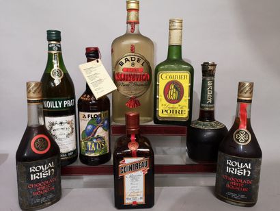 null 8 bottles LIQUEURS and BRANDY Various 70's FOR SALE AS IS Sabra (Israel), Royal...