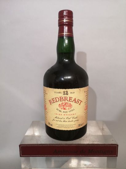 1 bottle IRISH WHISKY 12 years old - RED...
