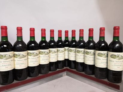 null 12 bouteilles Château TROPLONG MONDOT - 1er Gcc Saint Emilion 1986 En caisse...