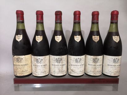 6 bouteilles BONNES MARES Grand Cru - Louis...