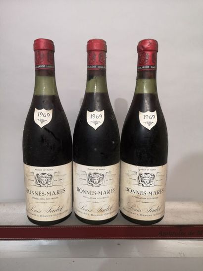3 bouteilles BONNES MARES Grand Cru - Louis...