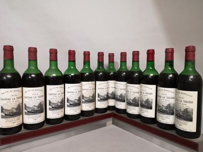 12 bouteilles Château La TUILIERE - Côtes...