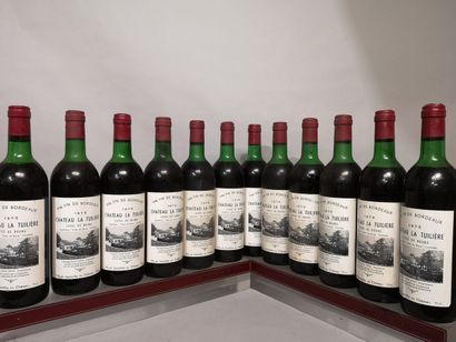 12 bouteilles Château La TUILIERE - Côtes...