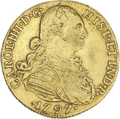 COLOMBIE : Charles IV (1788-1808)
8 escudo....