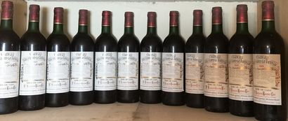 12 bottles Château BALESTARD LA TONNELLE...