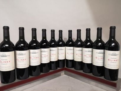11 bottles Château CLINET - Pomerol 2003...