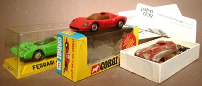 CORGI TOYS - JOAL - JOHN DAY Ferrari 512 S Ferrari Dino Ferrari 375