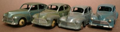 DTF Peugeot 203, vert métal (x 2) C Peugeot 203 (décapée) Peugeot 203, bleue