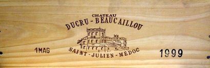 null 1 Magnum Château DUCRU BEAUCAILLOU 1999 - Saint-Julien Coffret