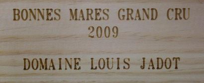 null 6 Bouteilles BONNES MARES GRAND CRU 2009 - L. JADOT Caisse bois d'origine