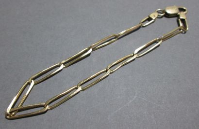 null BRACELET rigide en or jaune 18k (750 millièmes). Poids: 6,9 g