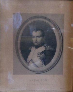 D'après Charles Auguste STEUBEN (1769-1821) Napoléon, portrait en médaillon Gravure...