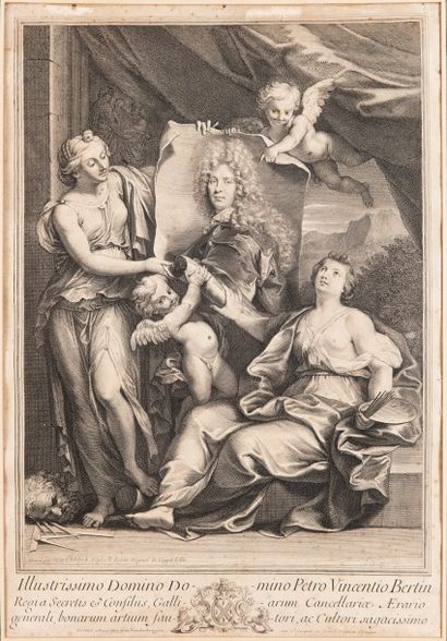D'après Nicolas de LARGILLIÈRE (1656-1746) et Antoine COYPEL fils