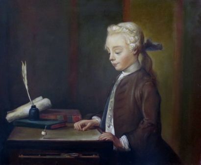  D’après Jean-Baptiste Siméon CHARDIN (1699 – 1779)

L’enfant au toton

Huile sur... Gazette Drouot