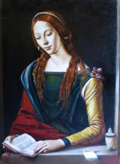 null D’après Piero DI COSIMO (1462 – 1522)

Sainte Marie-Madeleine, 1490

Huile sur...