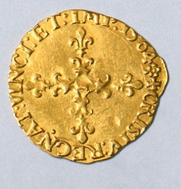 null CHARLES IX (1561-1574). Ecu d'or au soleil. 1564. (Dy. 1057, L. 890). 3,36 g....