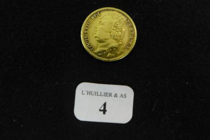 null FRANCE

Pièce d'un demi franc en or de 1823.

Lot conservé à la banque et vendu...
