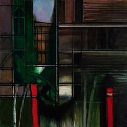 Camille HILAIRE (1916-2004) 
Canal à Venise
Huile sur toile signée en bas à gauche,...