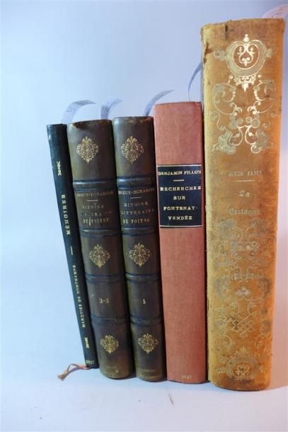 null VENDÉE:
- Mémoires de la marquise de Bonchamps, Paris, 1827; un volume.
- FILLON,...