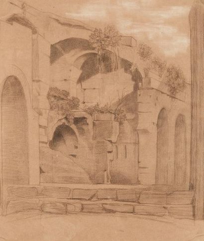 null Louis Georges BRILLOUIN (1817-1893)

Etude de ruines

Mine de plomb et craie...