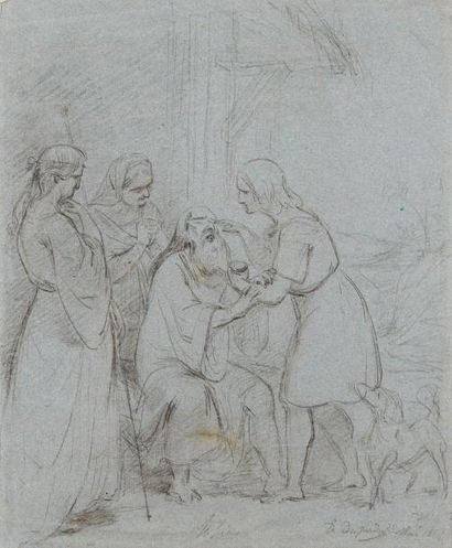 null Edward DUJARDIN (1817-1889)

Jésus guérissant un aveugle

Pierre noire sur papier...