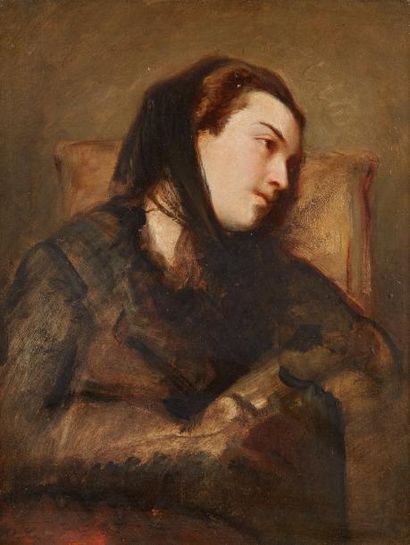 null Octave TASSAERT (1800-1874)

Jeune fille assise dans un fauteuil

Huile sur...