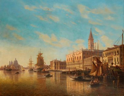null Julius Eduard W. HELFFT (1818-1894)

Venise devant la place st Marc

Huile sur...