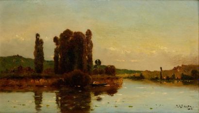 null Hippolyte Camille DELPY (1842-1910)

Bord de rivière

Paire d'huiles sur toiles...
