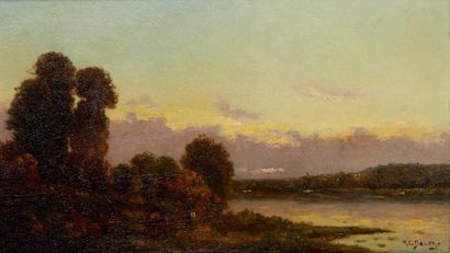 null Hippolyte Camille DELPY (1842-1910)

Bord de rivière

Paire d'huiles sur toiles...