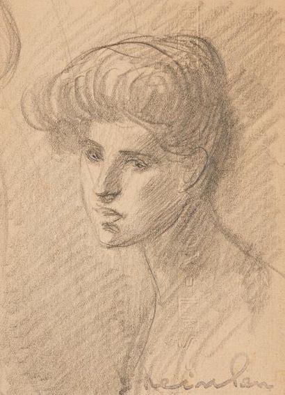 Théophile Alexandre STEINLEN (1859-1923)

Portrait...