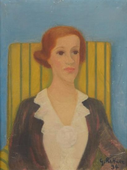 Georges ROHNER (1913-2000)

Portrait de femme...